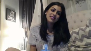 Briana Lee latina tattooed girl masturbation solo