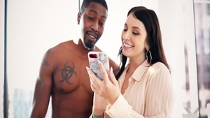 Slamming hard accompanied by big ass mature Ivy Lebelle