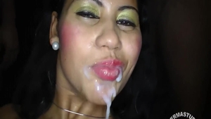 Gangbang large boobs brazilian