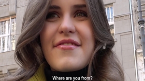 Flashing in public cute russian Anna Taylor