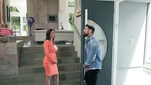 Huge boobs nice cougar reverse cowgirl HD