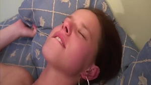 Curvy busty babe hardcore cumshot at the castings