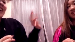 Young japanese teen chick digs nailed rough in HD