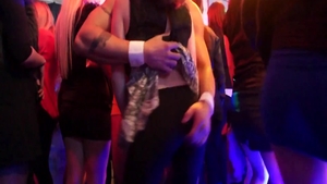 Hawt amateur steamy in club