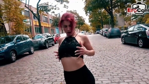 Very small tits german redhead wishes getting facial HD