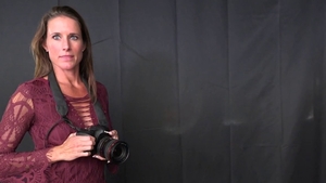 Photographer Sofie Marie facial in park