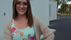 Glamour cowgirl sex in public