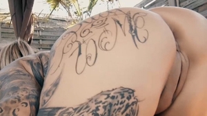 Nailed rough alongside big tits mature