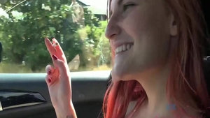 Skinny babe Nina Nirvana lusts masturbating