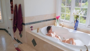 Loud sex together with huge tits star