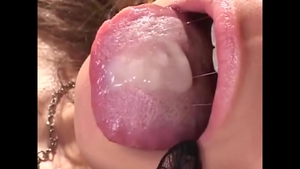 Classy asian babe lusts gangbang