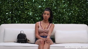 Super hot queen POV at the casting HD