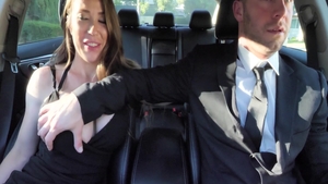 Babe Bianca Burke sucking dick