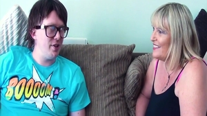 Busty & wet mature in lingerie hard drilled