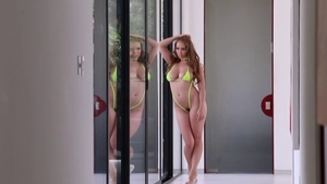 Drilled on the couch among trimmed queen