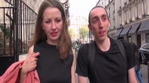 Ass pounded next to MILF wearing pantyhose