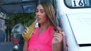 Chick MacKenzie Mace POV butt sex in public