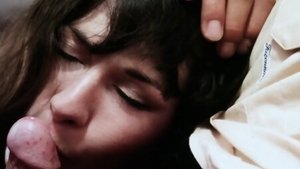 Sex in company with brunette