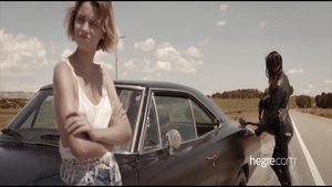 Rough sex escorted by beautiful babe