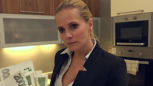 Hard pounding accompanied by european blonde babe