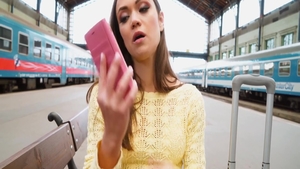 Super hot european girl enjoys greatly fucking