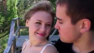 Large tits amateur ass pounded outdoors HD