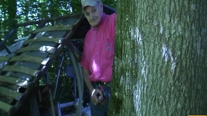 Voyeur hardcore sex together with hawt european brunette