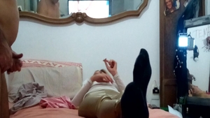 Big boobs sex with toys in hotel