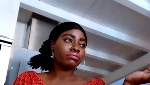 Big natural boobs ebony