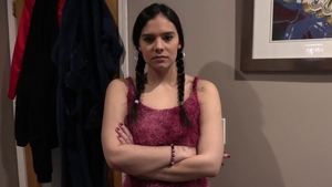 Hairy pussy POV receiving facial