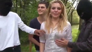 Hawt big tits queen hardcore double penetration in HD