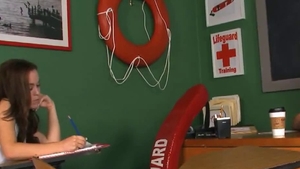 Teen hard deepthroat at the party