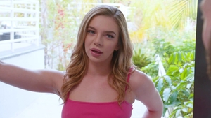 Wet pussy blonde babe hardcore plowed hard