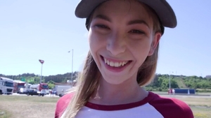 Athletic petite teen hardcore gangbang in HD