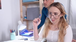 Slamming hard along with perfect girl