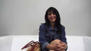 Hard nailining together with young brunette