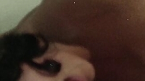 Brunette got slammed hard vintage