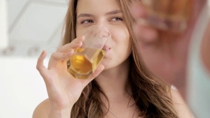 Huge boobs teen chick hardcore riding a dick