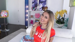 Busty blonde babe needs hard anal pov sex at the party HD