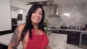 Ramming hard with tight brunette