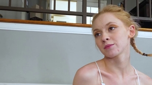 Perfect babe hardcore face fucking creampied in HD
