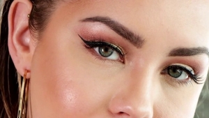 Loud sex in company with perfect teen chick