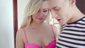 Long haired teen chick rough HD