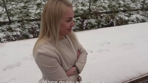 Sex scene escorted by busty supermodel