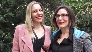 Nailing in the company of bisexual