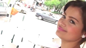 Inked erotic latina teen chick