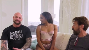 Very hawt brunette Cali Caliente pussy fuck