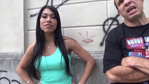 Super sensual brunette receives good fuck HD