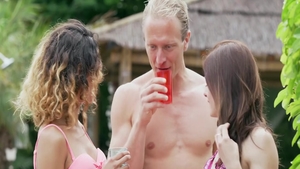 Rough doggy fuck in the company of very sexy babe