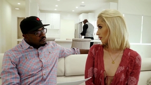 Blonde hair Goldie Glock plowed by BBC